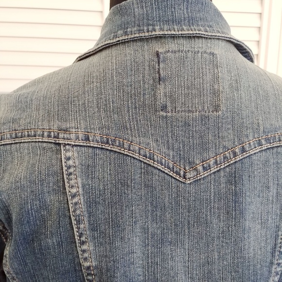 Jessica Simpson Pixie Denim Jacket - Picture 5 of 8